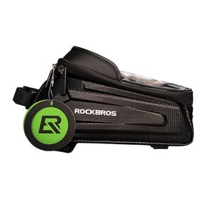 ROCKBROS Bike Front Top Tube Frame Touch Screen Cell Phone Bag‎ Waterproof  9.5"